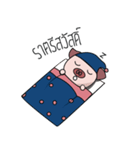 lovely piggy.（個別スタンプ：24）