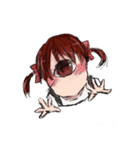 美少女一つめだまスタンプ（個別スタンプ：7）