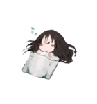 美少女一つめだまスタンプ（個別スタンプ：17）