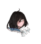 美少女一つめだまスタンプ（個別スタンプ：33）
