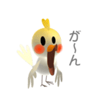 オカメインコのりんごちゃん（個別スタンプ：4）