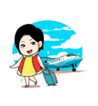 Pretty fat girl and very rich（個別スタンプ：24）