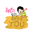 Pretty fat girl and very rich（個別スタンプ：27）