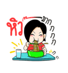 Pretty fat girl and very rich（個別スタンプ：31）