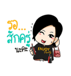 Pretty fat girl and very rich（個別スタンプ：33）