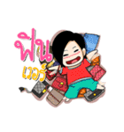 Pretty fat girl and very rich（個別スタンプ：37）