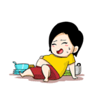 Pretty fat girl and very rich（個別スタンプ：39）