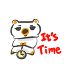 My teddy life(Simple life)（個別スタンプ：5）