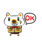My teddy life(Simple life)（個別スタンプ：6）