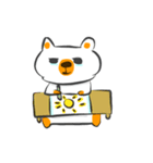 My teddy life(Simple life)（個別スタンプ：8）