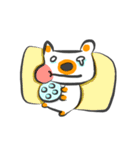 My teddy life(Simple life)（個別スタンプ：9）