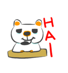 My teddy life(Simple life)（個別スタンプ：16）