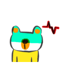 My teddy life(Simple life)（個別スタンプ：24）