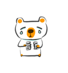 My teddy life(Simple life)（個別スタンプ：26）