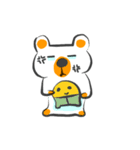 My teddy life(Simple life)（個別スタンプ：28）