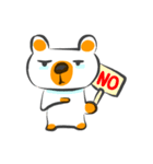 My teddy life(Simple life)（個別スタンプ：31）