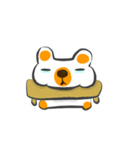 My teddy life(Simple life)（個別スタンプ：37）
