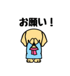 かわいいラブラドールレトリバー（個別スタンプ：9）