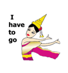Srida thai dancer（個別スタンプ：6）