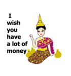 Srida thai dancer（個別スタンプ：18）