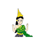 Srida thai dancer（個別スタンプ：19）