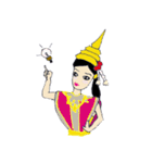 Srida thai dancer（個別スタンプ：23）