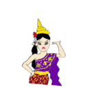 Srida thai dancer（個別スタンプ：25）
