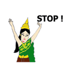 Srida thai dancer（個別スタンプ：37）