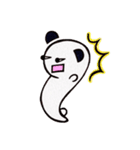 耳だけが黒くなったシロクマちゃん（個別スタンプ：17）