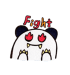 耳だけが黒くなったシロクマちゃん（個別スタンプ：29）