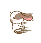 Shabu The Rabbit（個別スタンプ：34）
