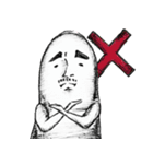 Big toe "Mr.mustache"（個別スタンプ：2）