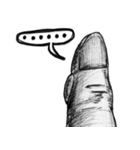 Big toe "Mr.mustache"（個別スタンプ：3）