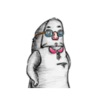 Big toe "Mr.mustache"（個別スタンプ：40）