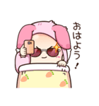 Pink Bunny Kid（個別スタンプ：13）