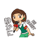 Reporter Nancy and Extras（個別スタンプ：18）