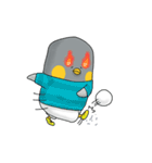 Penguin in the Wonderland（個別スタンプ：7）