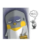 Penguin in the Wonderland（個別スタンプ：12）