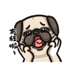 Pug in the house（個別スタンプ：2）