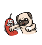 Pug in the house（個別スタンプ：28）