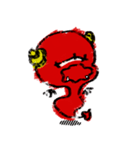 浮遊悪魔（個別スタンプ：36）