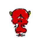 浮遊悪魔（個別スタンプ：37）
