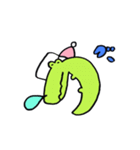 ちいさなカニのしおまねき（個別スタンプ：35）