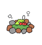 ちいさなカニのしおまねき（個別スタンプ：38）