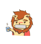 Lion DaDa（個別スタンプ：10）