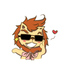 Lion DaDa（個別スタンプ：25）