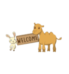 Bunny and Camel（個別スタンプ：2）