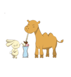 Bunny and Camel（個別スタンプ：3）