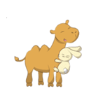 Bunny and Camel（個別スタンプ：4）