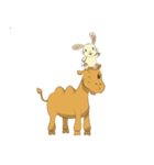 Bunny and Camel（個別スタンプ：5）